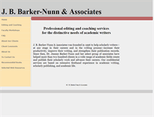 Tablet Screenshot of barker-nunn.com